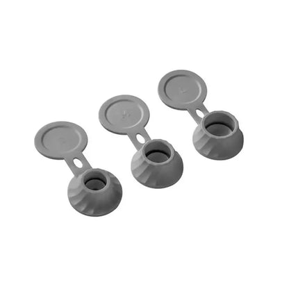 Bottle Emptying Caps, 3/6pcs Adapters Transfer Connector, 3 Sizes