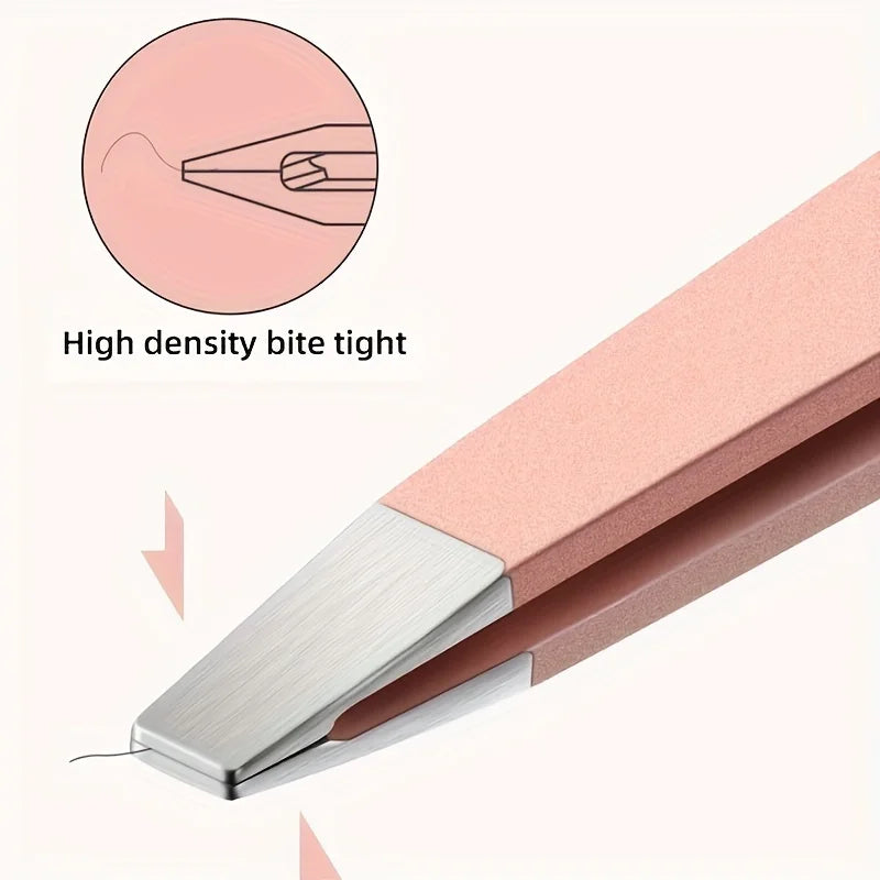4pcs Set Professional Eyebrow Hair Removal Splinter Tweezers Set