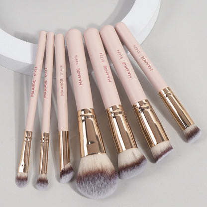 MAANGE 7pcs/set Makeup Brushes for Cosmetic Foundation Powder