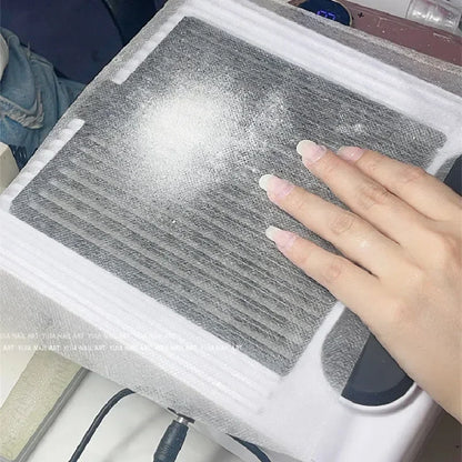 Nail Vacuum Filter Paper Filter White Dust Collector Replace Nail