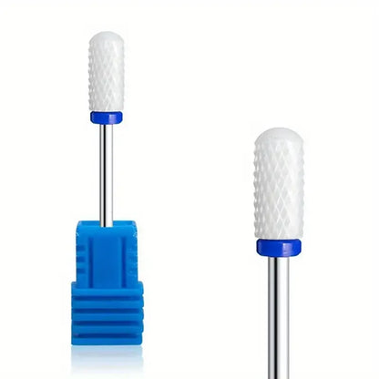 1Pcs Ceramic Milling Cutter Nail Drill Bits Electric Manicure Drills