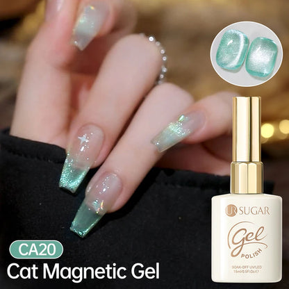 UR SUGAR 15ml Cat Magnetic Gel Nail Polish 30 Colors Semi Permanent