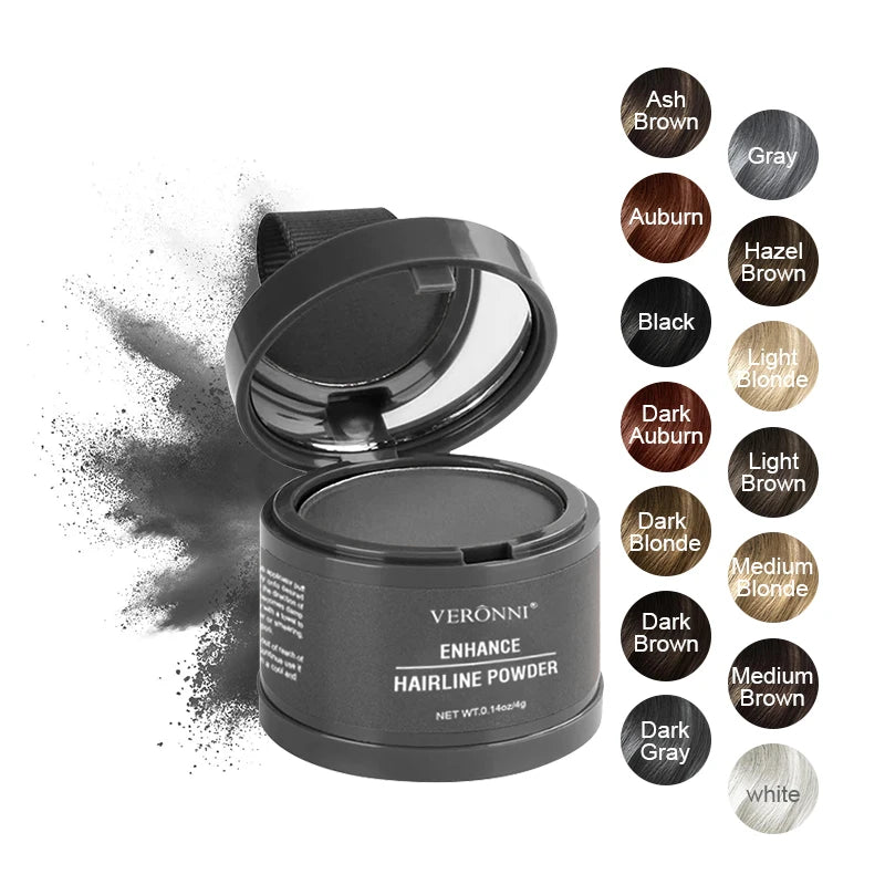 Hair Line Powder 4g Black Root Cover Up Natural Instant Waterproof