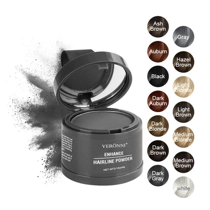 Hair Line Powder 4g Black Root Cover Up Natural Instant Waterproof