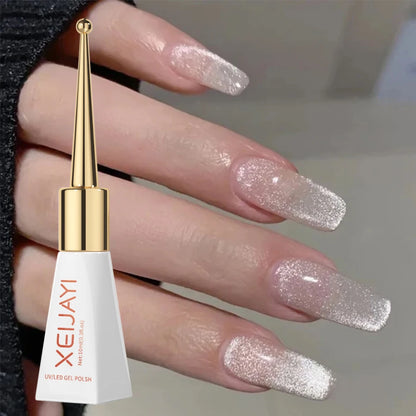 1pc 10ml Chili Peppers Magnetic Cat Eye Chrome Nail Powder Chameleon