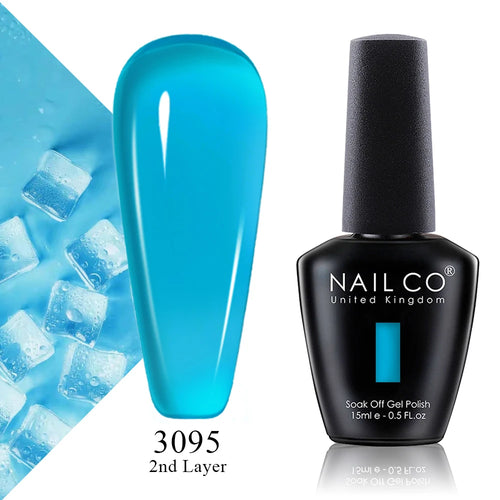 NAILCO 15ml Translucent Color Gel Nail Polish Vernis Semi Permanent UV