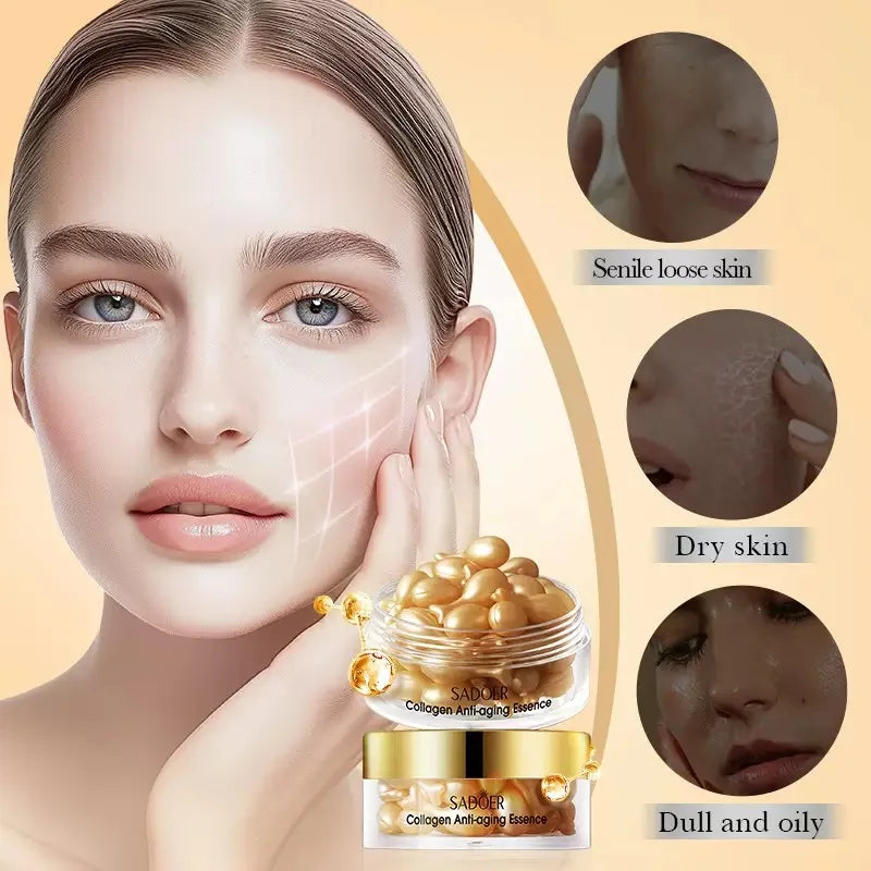 Collagen Retinol Multi-Effect Firming Capsule Serum, Tender Skin