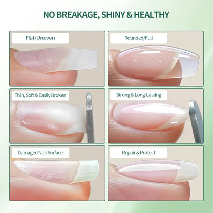 Nailpop 7-in-1 Builder Nail Gel Fast Building Gel Nail Polish Clear