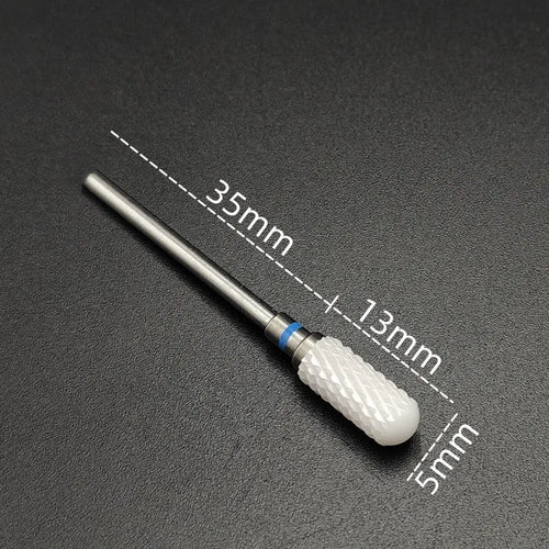 Ceramic Carbide Nail Drill Bit Rotate Burr Milling Nail Cutter Bits