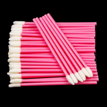 wholesale 50Pcs Disposable Lip Brushes Lipstick Gloss Applicators