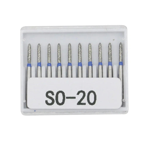 Dental Diamond Burs 10 pieces/set FG diameter drill bit 1.6mm