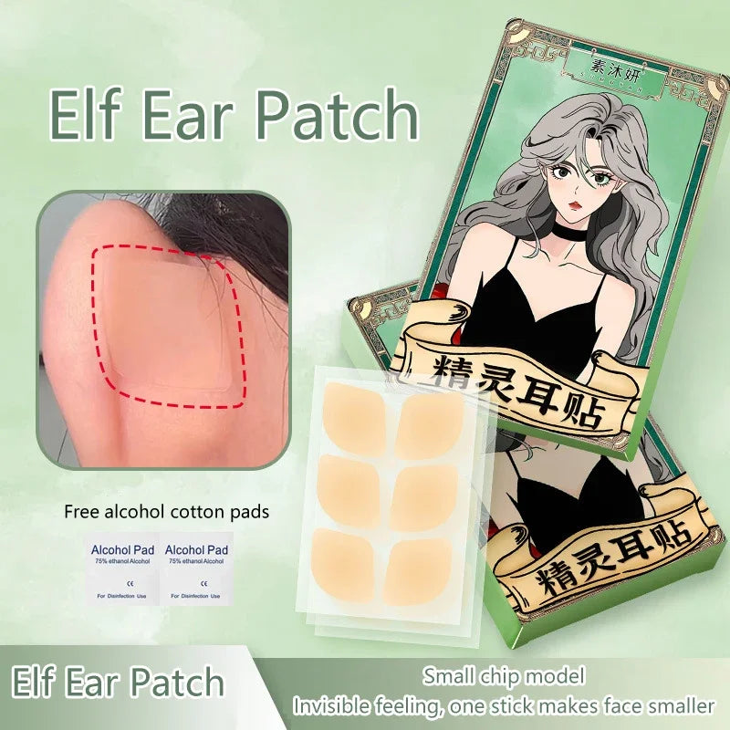 6/12/30Patches Elf Ear Support Stickers Invisible Ear Corrector