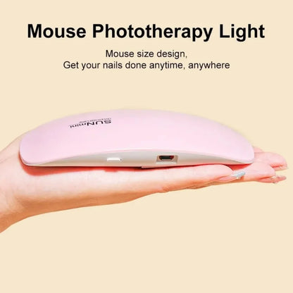 Foldable Nail Lamp Portable Nail Dryer Lamp 6 LED&UV Manicure Machine