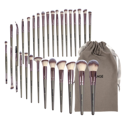 MAANGE 30pcs Professional Makeup Brush Set Foundation Concealers Eye