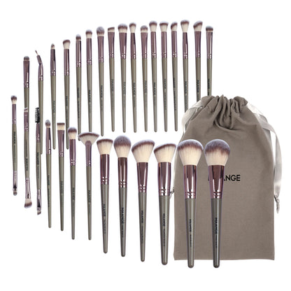 MAANGE 30pcs Professional Makeup Brush Set Foundation Concealers Eye