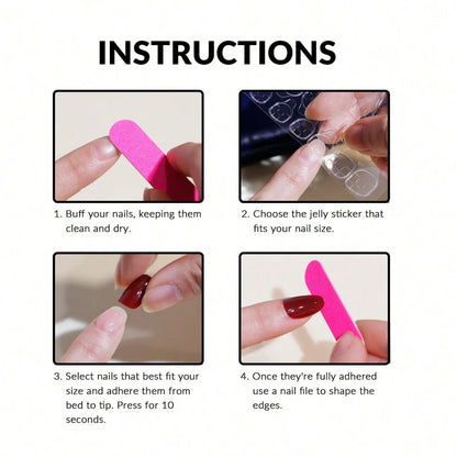 10pcs pure hand pressed short circular nail art, beautiful fake nails,