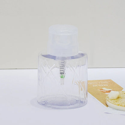 Refillable Lockable Empty Pump Dispenser Nail Manicure Cleaner Makeup