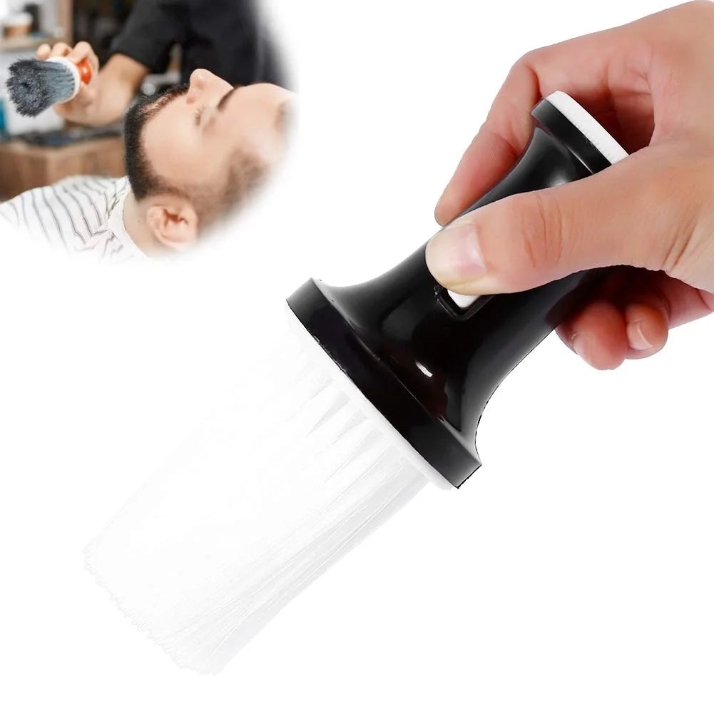Barber Shop Broken Hair Duster Brush Black Hairdressing Wipe Neck Hair