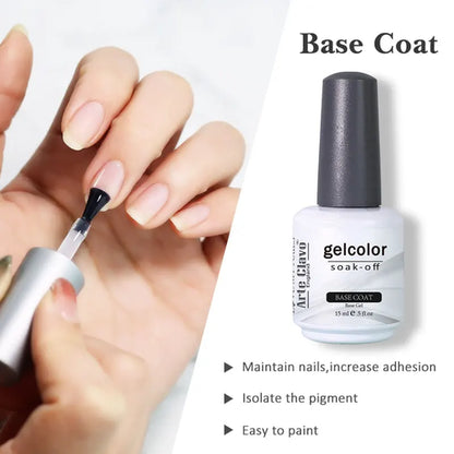 Arte Clavo 15ml Nail Primer Fast Air Dry Base Cleaning Agents UV Gel