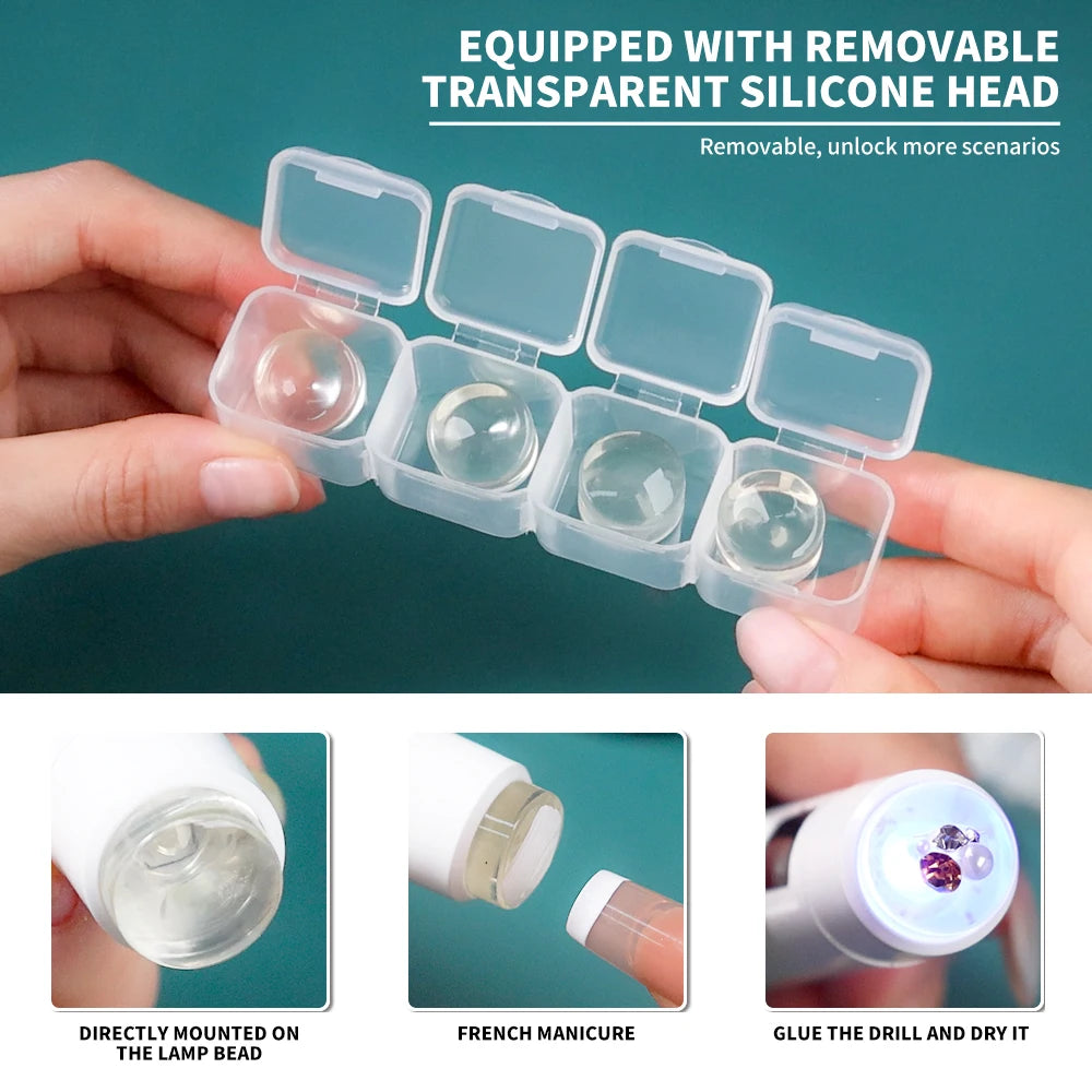 Portable Nail UV LED Lamp And LED Light Support Base Rechargeable for