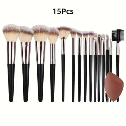 3-20PCS Makeup Brushes Set Soft Fluffy Eyeshadow Foundation Concealer