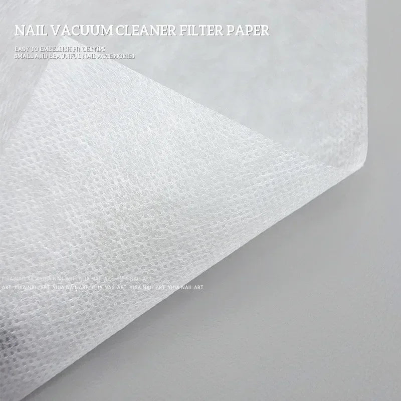 Nail Vacuum Filter Paper Filter White Dust Collector Replace Nail