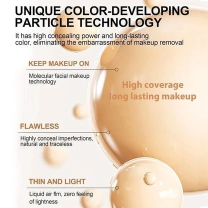 4 in 1 Foundation Liquid Hydrating Medium Full Coverage Concealer SPF