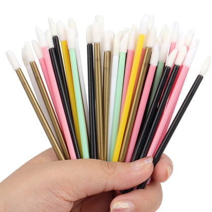 100Pcs Disposable Lip Brush Eyelash Extension Makeup Brushes Lash