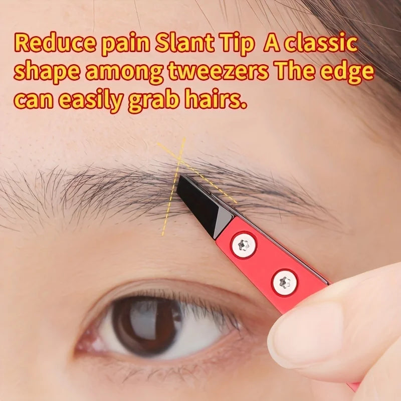 Zirconia Ceramic Pointed Tweezers Stainless Steel Tweezers with