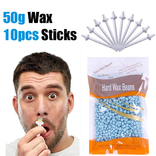 Portable Nose Wax Kit 50g-1005g for Men and Women Nail Waxing Hair