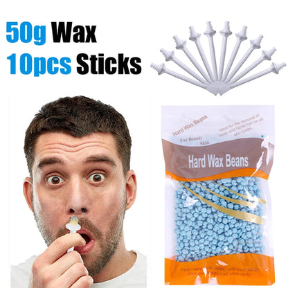 Portable Nose Wax Kit 50g-1005g for Men and Women Nail Waxing Hair