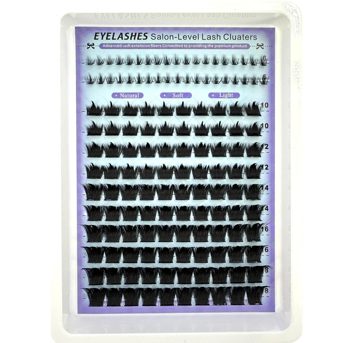 Wispy Lash Clusters with Spikes Salon-Like Eyelash Clusters DIY D