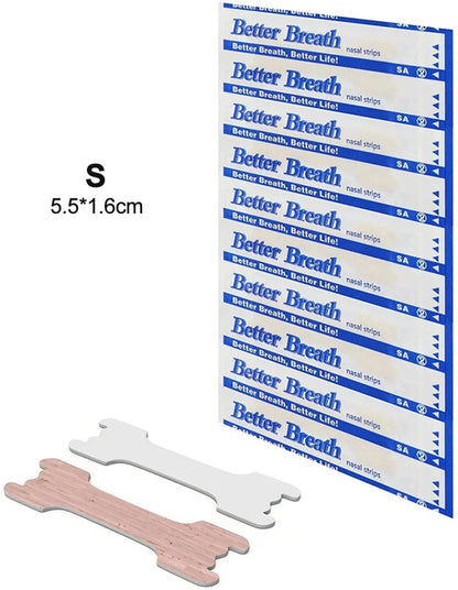 10/50PCS Breath Nasal Strips Right Aid Stop Snoring Nose Patch Good