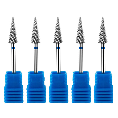 Tip Tungsten Carbid Nail Drill Bits Electric Manicure Drill Accessory