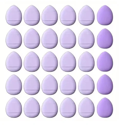 5/10Pcs Mini Finger Puff Foundation Small Air Cushion Powder Sponge
