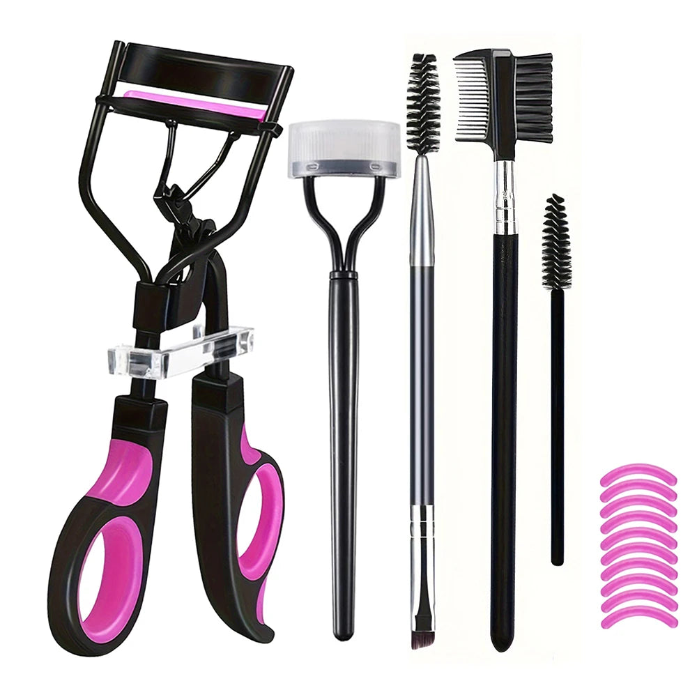 7/15pcs Eyelash Curler Set With Replacement Pads For Women Eyelashes