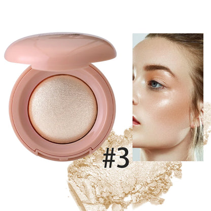 Long-lasting waterproof fine shimmer highlighter, natural glossy