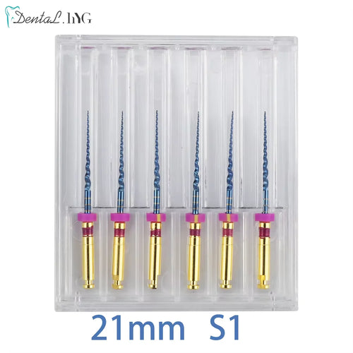 Dental Root Canal File Gold Endo Rotary Super Files Golden Endodontic