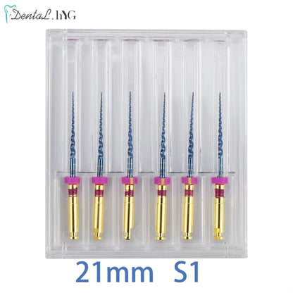 Dental Root Canal File Gold Endo Rotary Super Files Golden Endodontic