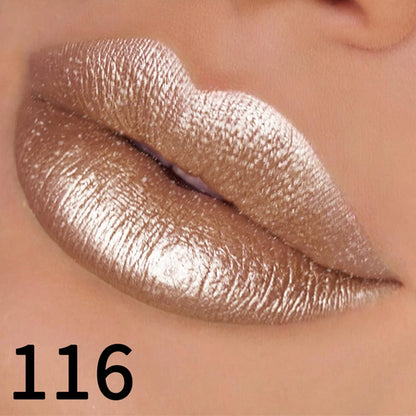 19 colors glitter lipstick hydrating red pink sparkling shine lip