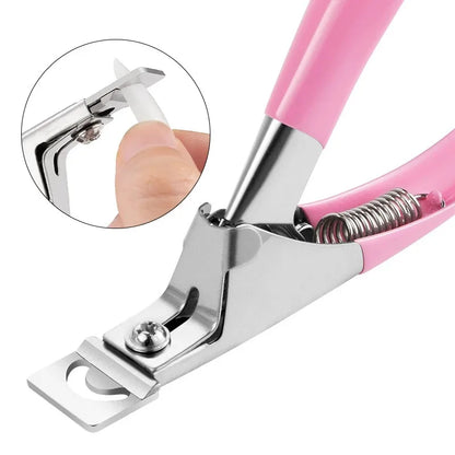 Professional False Nail Clippers False Nail Nippers Pointed
