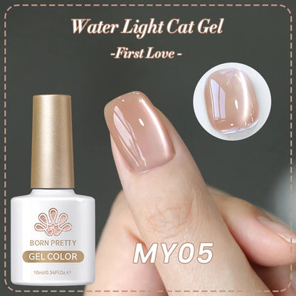 BORN PRETTY 10ml Water Light Cat Gel Ultra Shine Sparkling Glitter