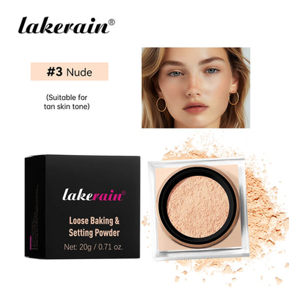 Loose Baking&Setting Powder Long Lasting Oil Control Natural Face