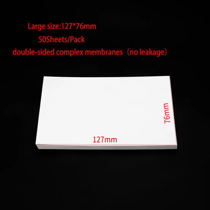 50Sheets/Pack Dental Disposable Mixing Paper Denture Laboratory