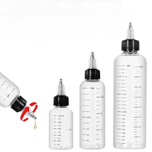 1Pcs 30ml/60ml/100ml/120ml/250ml Plastic PET Juice Liquid Capacity