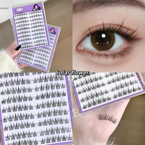 Gege bear Glue-free False eyelashes: A Lazy Person's Trilogy - Natural