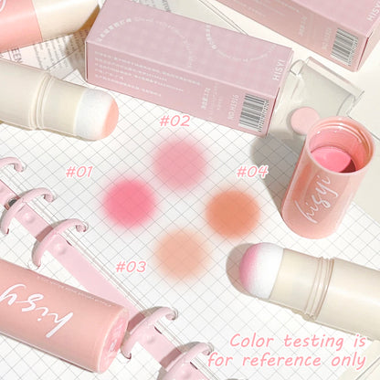 HISYI Yunrou Soft Fog Blush Stick - Energetic and Bouncy, Korean