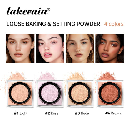 Loose Baking&Setting Powder Long Lasting Oil Control Natural Face