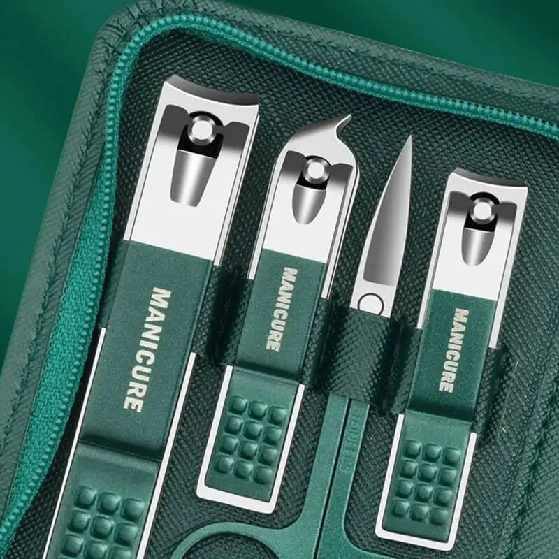 6/9 Pcs Set Professional Piece Nail Care Kit Stainless Steel Manicure