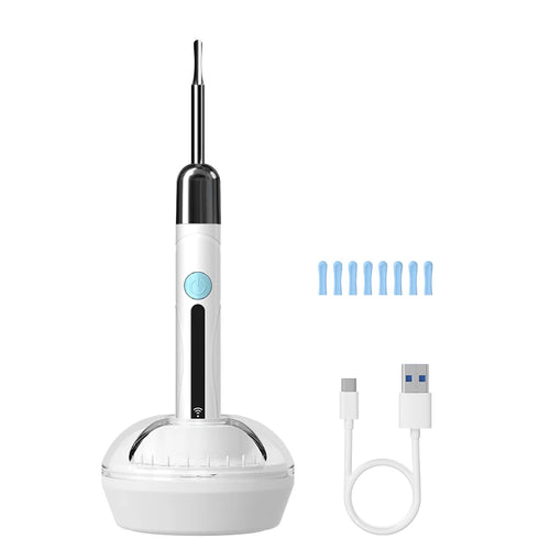 WiFi Endoscope 4.2mm 1080P Ear Picker Camera with Ear Spoon Base for